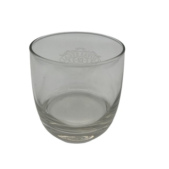 Chivas Regal Lowball Whiskey Glass Aged 12 Years Barware On the Rocks 3.5" - Picture 4 of 6